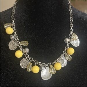 Paparazzi "Prismatic Sheen" Yellow Necklace.